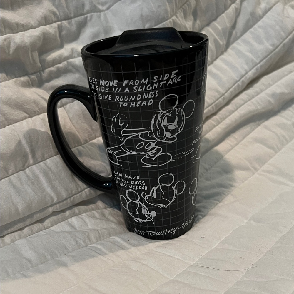 Walt Disney Black and White Sketch Mug